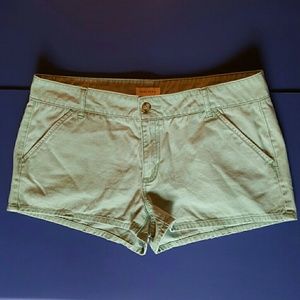 Forever 21 mint green low rise shorts